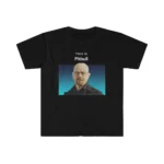 This Is Pitbull Walter White funny meme T-shirt Adult Regular Fit Crew Necked Tees Cotton Men’s Printed Tops Men’s clothing