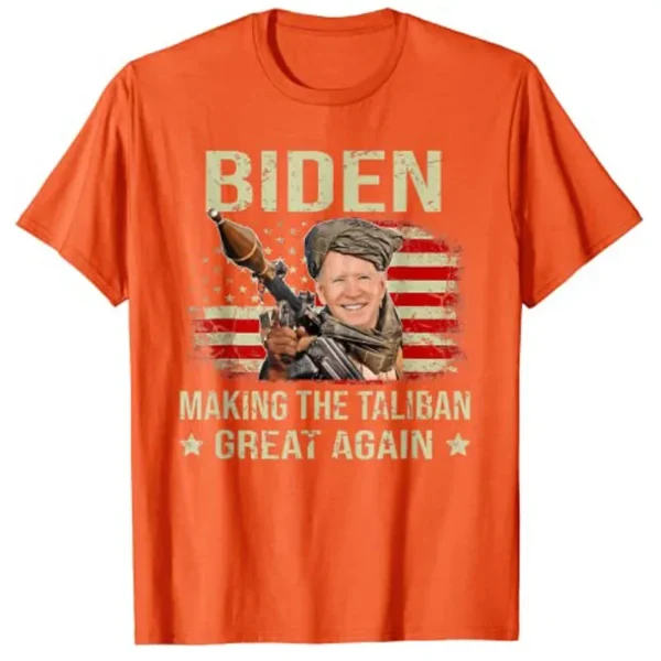 Tee Tops Pro-Trump Apparel Summer Fashion Men Clothing Anti Joe Biden Sarcastic Quote T-Shirt Humor Funny Political Joke Graphic