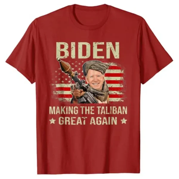 Tee Tops Pro-Trump Apparel Summer Fashion Men Clothing Anti Joe Biden Sarcastic Quote T-Shirt Humor Funny Political Joke Graphic