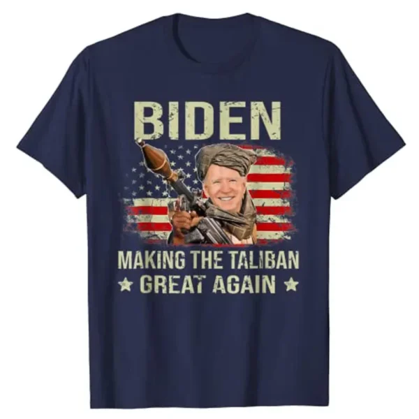 Tee Tops Pro-Trump Apparel Summer Fashion Men Clothing Anti Joe Biden Sarcastic Quote T-Shirt Humor Funny Political Joke Graphic