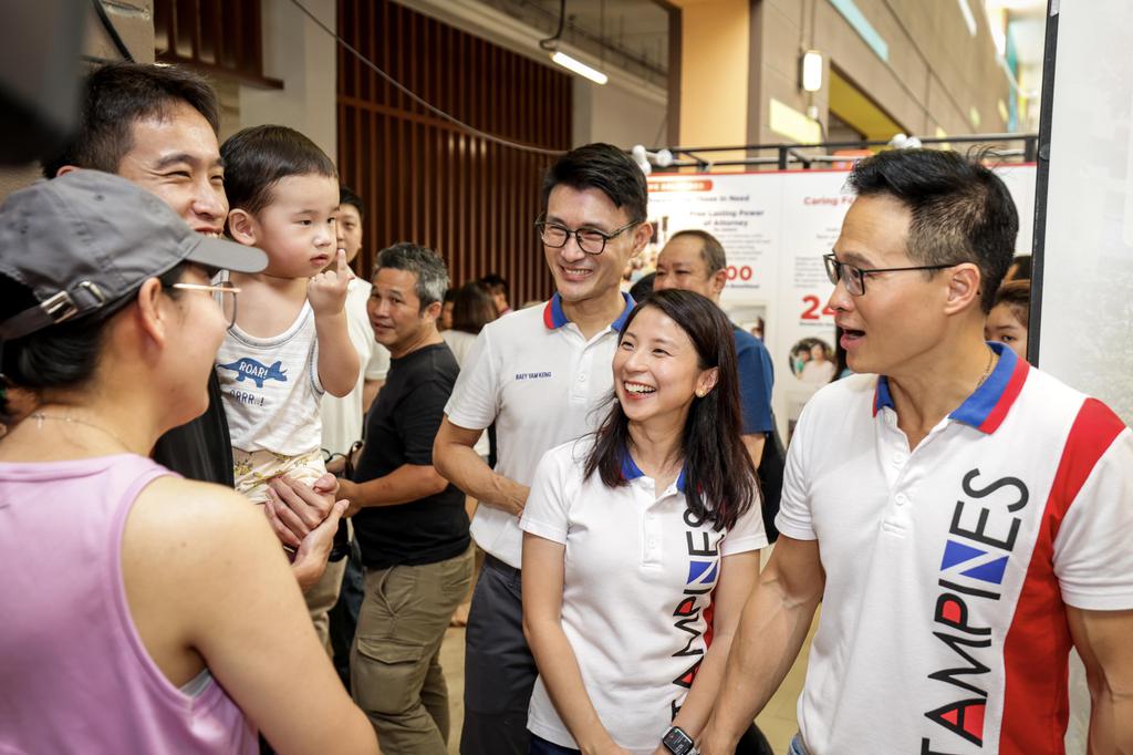 New faces of the PAP are active at the Tampines grassroots level