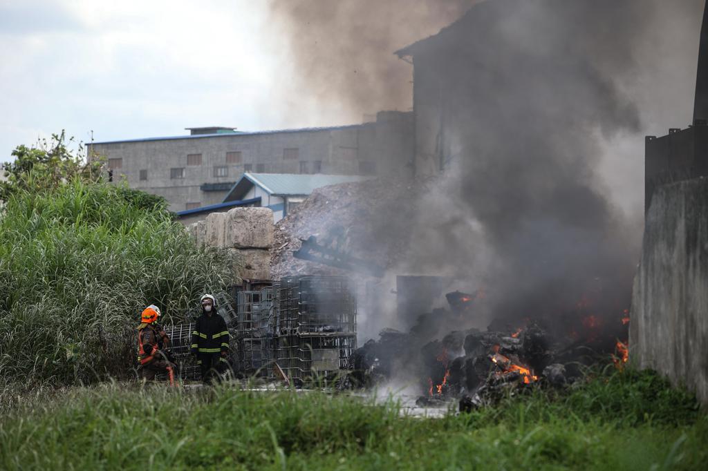 The fire in Kranzhi scrap factory was finally extinguished four days later