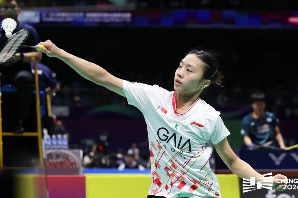 Yang Jiamin, the number one women's singles in Germany, enters the finals