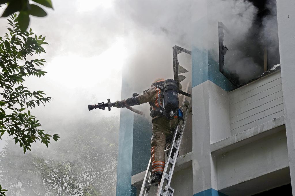 Three people died after a fire in Hougang's 