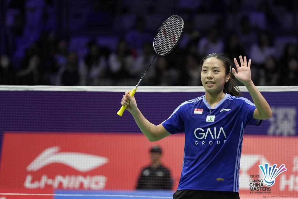 Yang Jiamin, the top women's singles in Germany, won the championship in the German Badminton Open