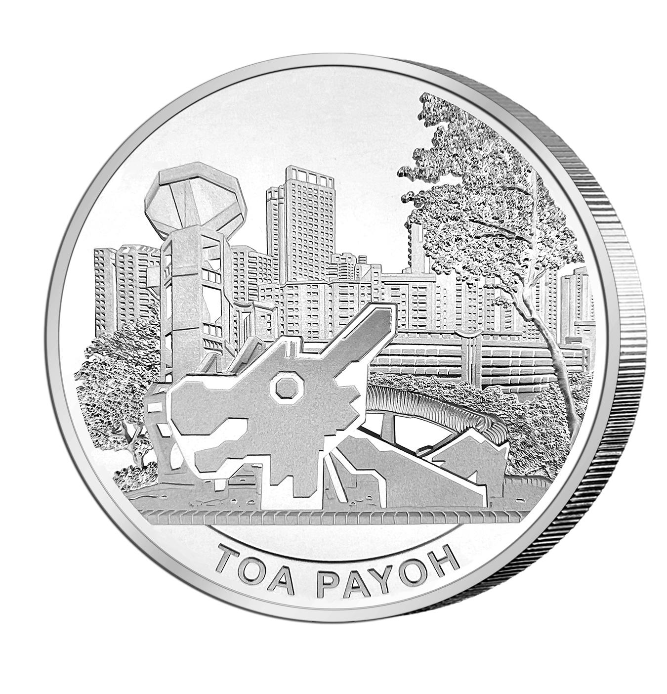 To celebrate the 60th anniversary of the founding of Singapore, the Singapore Mint launched the 