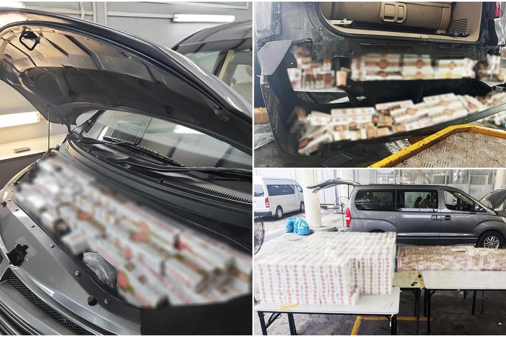 Immigration Bureau seizes more than 850 tax-evacuated cigarettes at Woodlands checkpoint